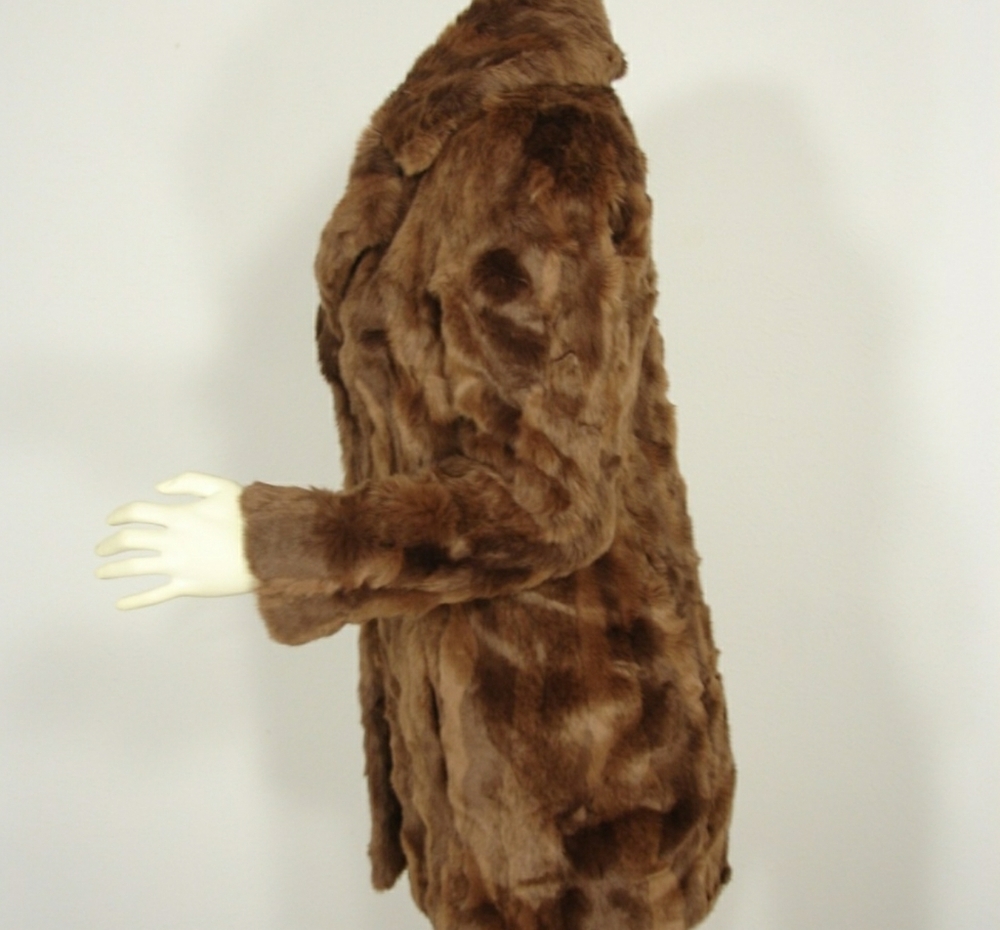Abercrombie & Fitch faux fur coat, NWOT - Picture 8 of 8